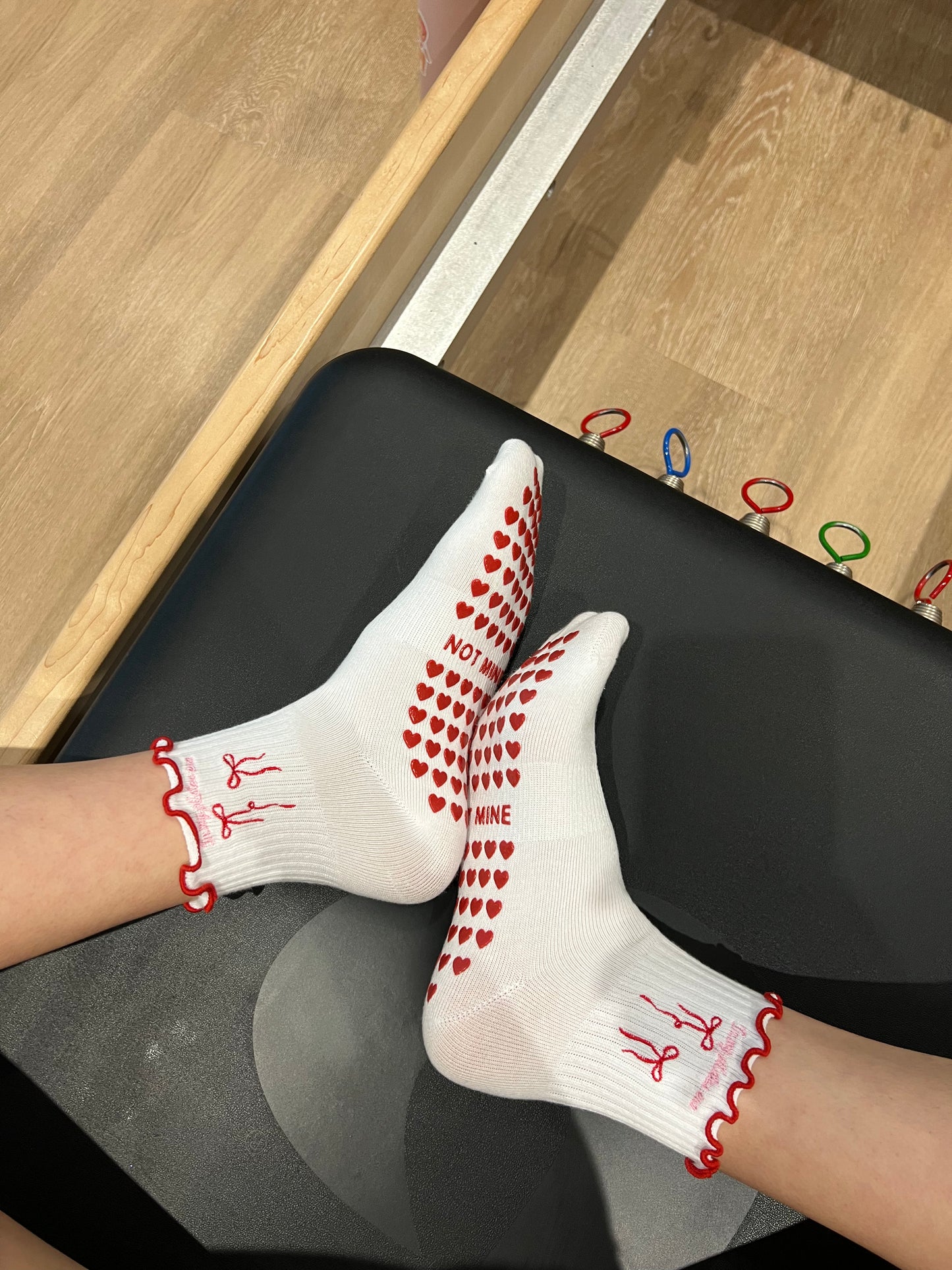 IN MY PILATES ERA grip socks