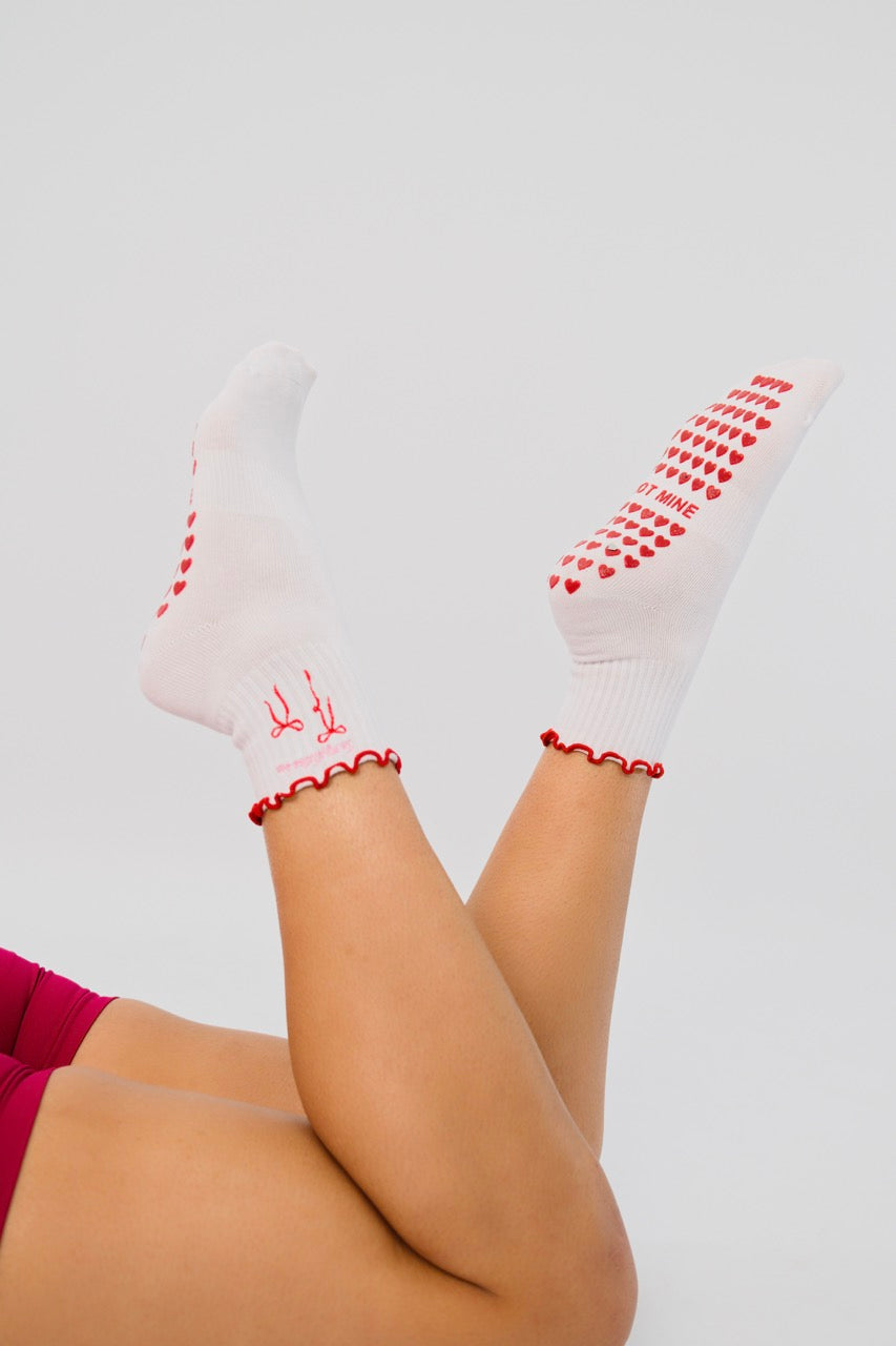IN MY PILATES ERA grip socks